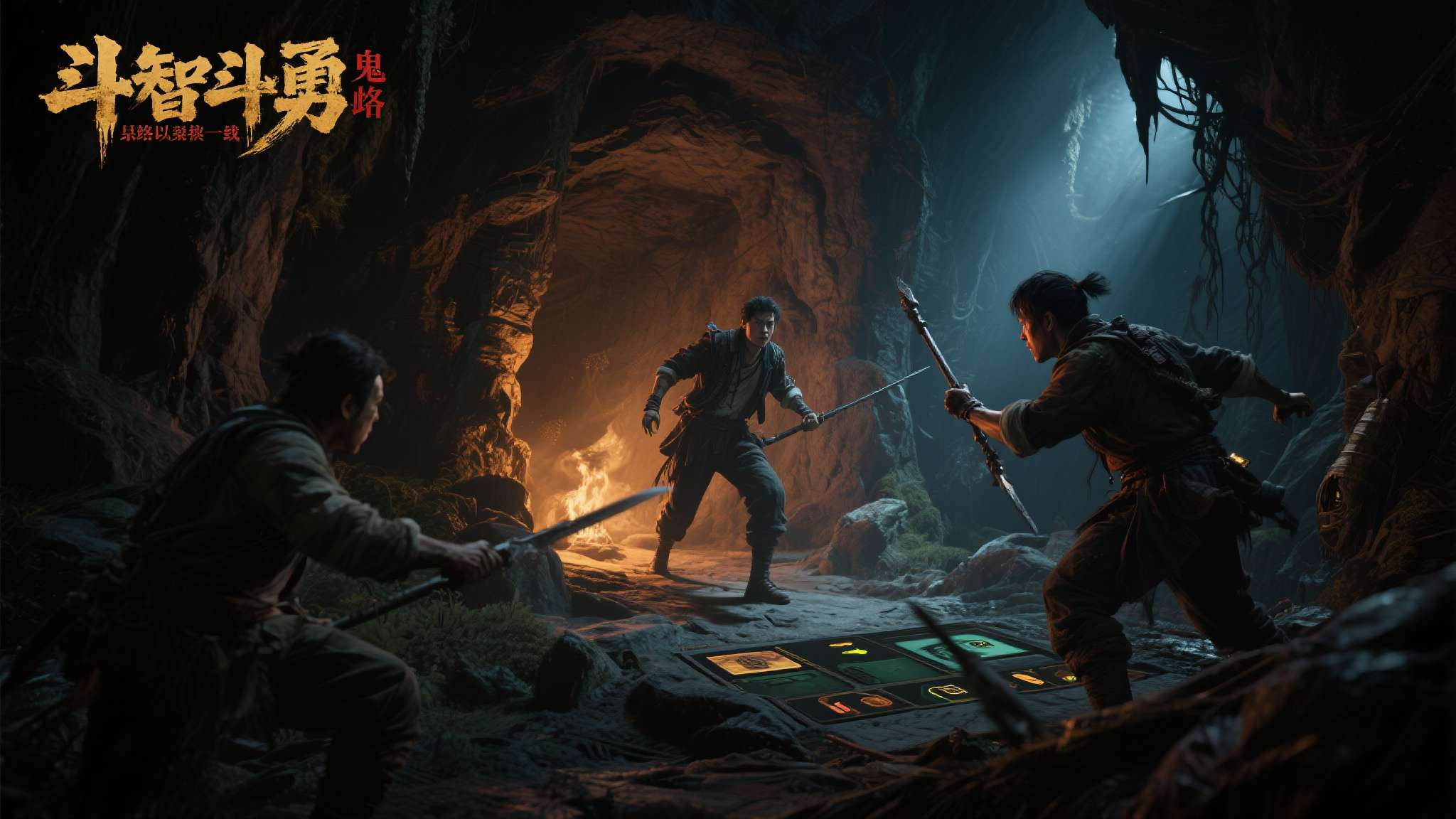 这种设计思路与《鬼吹灯》原著中"斗智斗勇"的探险氛围高度契合。原著中那种在未知黑